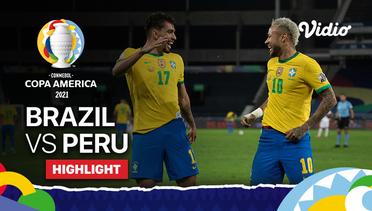 Highlight | Brazil 1 vs 0 Peru | Semifinal Copa America 2021
