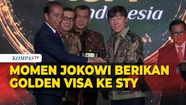 [FULL] Momen Presiden Jokowi Beri Golden Visa ke Shin Tae-yong Pelatih Timnas Indonesia