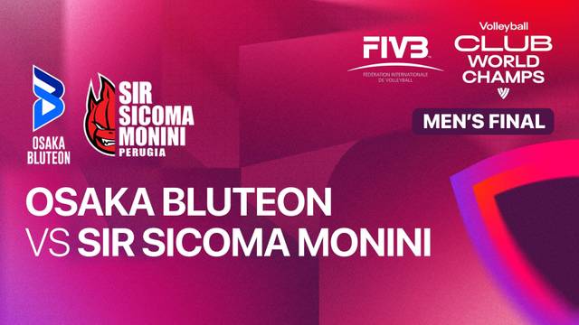 Final: Osaka Bluteon vs Sir Sicoma Monini Perugia - Full Match | FIVB Men's Volleyball Club World Championship 2025