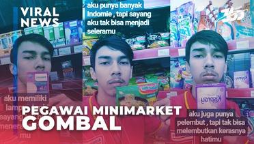 Viral! Pakai Barang Toko, Pegawai Minimarket Ini Buat Gombalan Lucu