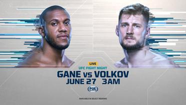 Ciryl Gane vs Alexander Volkov | UFC Fight Night