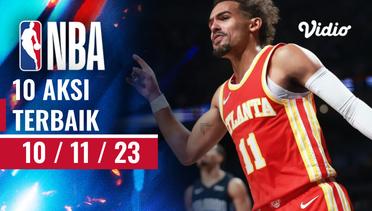 Top 10 | Aksi Terbaik - 10 November 2023 | NBA Regular Season 2023/24
