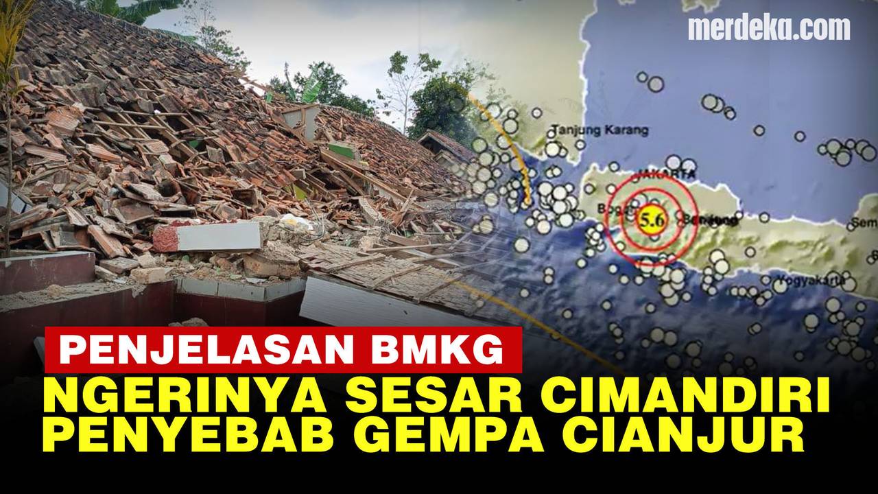 Mengenal Sesar Cimandiri Diungkap Bmkg Penyebab Gempa Darat Di Cianjur Merdeka Vidio