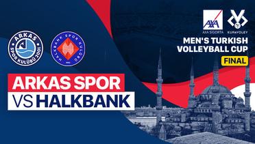Final: Arkas Spor vs Halkbank - Full Match | Men's Turkish Volleyball Cup 2023/24