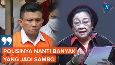 Megawati Singgung Peran Polri hingga Kasus Sambo Saat Acara Lemhanas