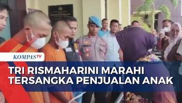 Mensos Tri Rismaharini Marahi Tersangka Penjualan Anak di Pandeglang