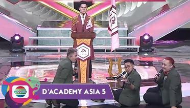 PUASSS!! Cita-Cita Faul Menjadi Pejabat & Berorasi di Depan Publik Terpenuhi di  D'Academy Asia 5