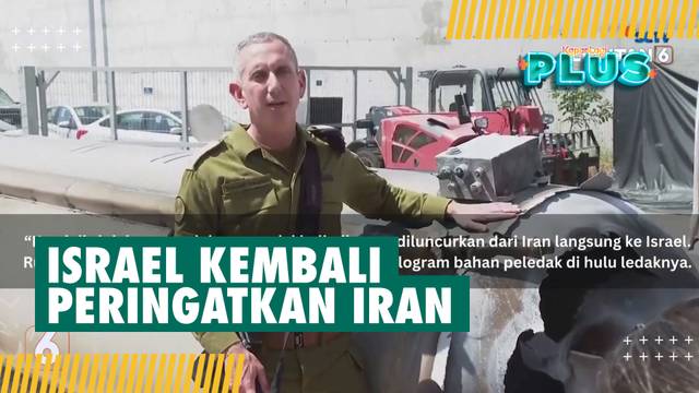 Puing Rudal Balistik Berserakan, Ini Respon Israel Atas 60 Ton Bahan Peledak Kiriman Iran