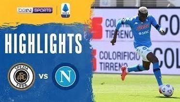 Match Highlights Spezia Calcio 1 vs 4 S.S.C Napoli | Serie A 2021