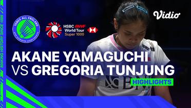 Women’s Singles: Akane Yamaguchi (JPN) vs Gregoria Mariska Tunjung (INA) - Highlights | Yonex All England Open Badminton Championships