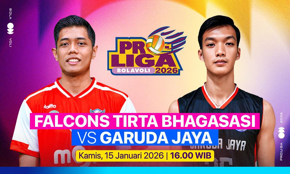 Medan Falcons Tirta Bhagasasi vs Garuda Jaya