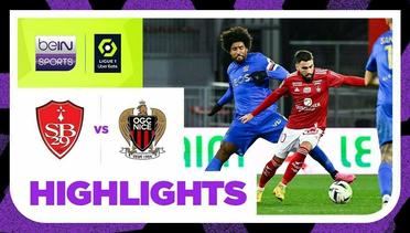 Brest vs Nice - Highlights | Ligue 1 2023/2024