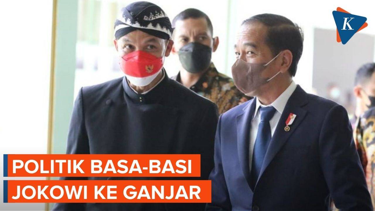 Politik Basabasi Jokowi ke Ganjar Pranowo Jelang Pemilu 2024