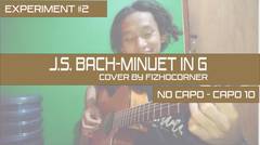 J.S. Bach - Minuet in G cover by fizhocorner 