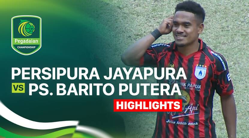 Persipura Jayapura vs PS Barito Putera