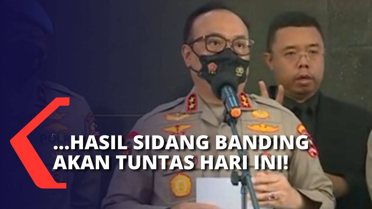 Apa Hasil Sidang Banding Etik Ferdy Sambo? Polri: Akan Tuntas Hari Ini