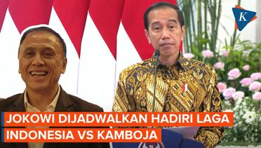 Jokowi Hadir di Laga AFF 2022 Indonesia vs Kamboja, Iwan Bule Lakukan Inspeksi SUGBK