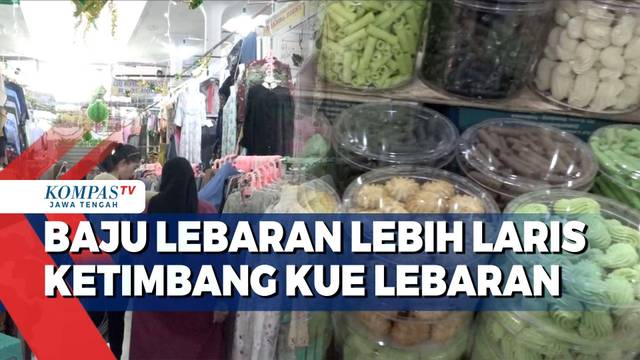 Baju Lebaran Lebih Laris Ketimbang Kue Lebaran