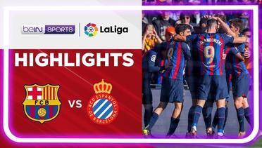 Match Highlights | Barcelona vs Espanyol | LaLiga Santander 2022/2023