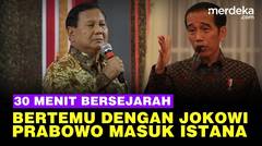 Kejutan! Prabowo Blak-blakan 30 Menit Penting Pertemuan Dengan Jokowi, ini Hasilnya