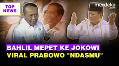 Tertunduk Bahlil Salim ke Jokowi Depan Prabowo | Viral "Ndasmu", Prabowo Luapkan Emosi