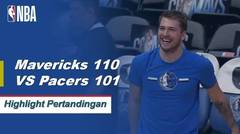 NBA I Cuplikan Pertandingan : Mavericks 110 vs Pacers 101