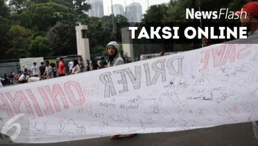 NEWS FLASH:  Taksi Online Berencana Demo Tolak Uji KIR