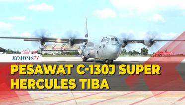 Pesawat C-130J Super Hercules Kedua dari AS Tiba di Indonesia