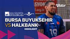 Highlight | Bursa Buyuksehir Belediye Spor vs Halkbank | Men's Turkish League