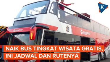 Bus Wisata Tingkat Jakarta Baru Layani Perjalanan Dua Rute