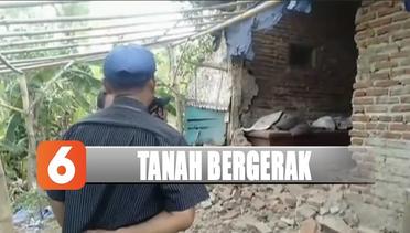 Belasan Rumah di Banjar Retak Akibat Tanah Bergerak - Liputan 6 Siang
