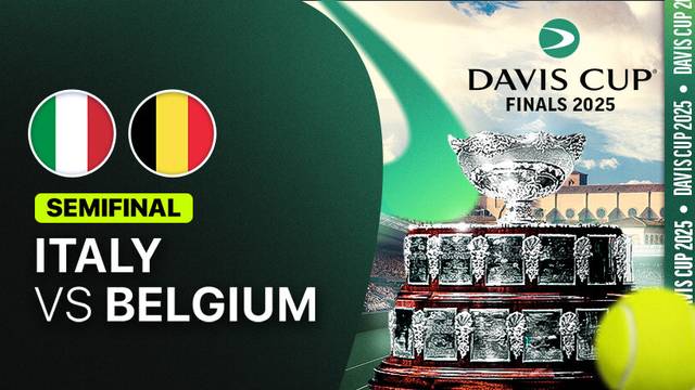 Semifinal: Italy vs Belgium - Full Match | Davis Cup 2025