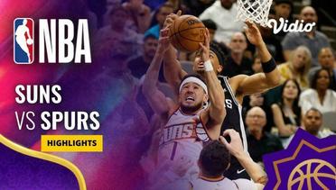 Phoenix Suns vs San Antonio Spurs - Highlights | NBA Regular Season 2023/24