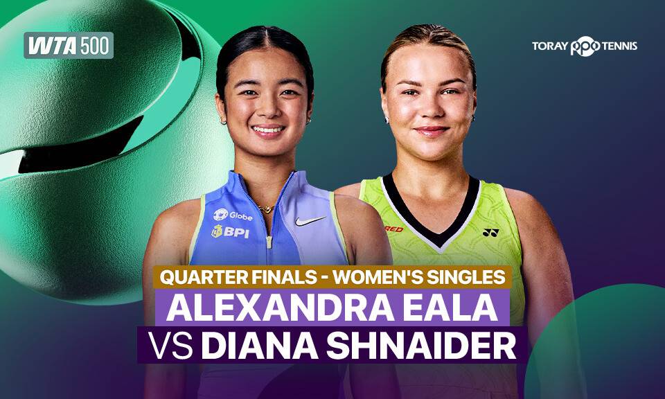Alexandra Eala vs Diana Shnaider