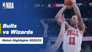 Match Highlights | Chicago Bulls vs Washington Wizards | NBA Regular Season 2022/23