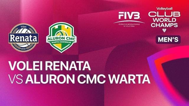 Volei Renata vs Aluron CMC Warta Zawiercie - Full Match | FIVB Men's Volleyball Club World Championship 2025