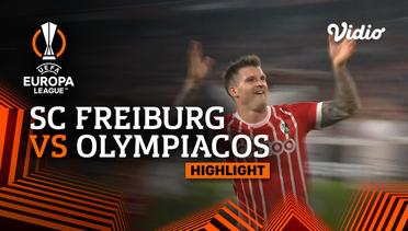 Highlights  - SC Freiburg vs Olympiacos | UEFA Europa League 2022/23