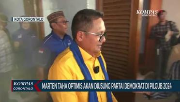 Bakal Bertarung Dalam Pilgub Gorontalo, Marten Taha Optimis Akan Diusung Partai Demokrat