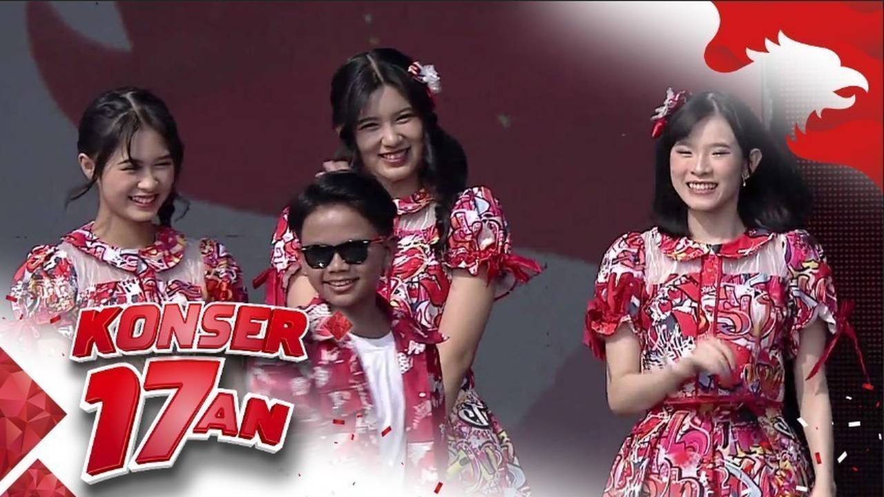 Farel Prayoga Speechless!! Ketemu JKT 48 Sampai Jatoh Lemes!! | Konser 17an