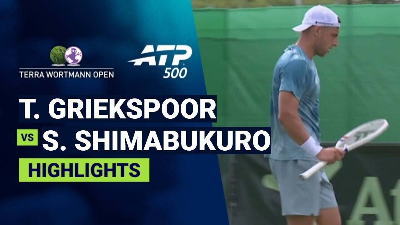 Tallon Griekspoor vs Sho Shimabukuro - Round 1 (Court 2) | ATP 500: Terra Wortmann Open 2026