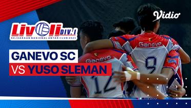 Putra: Ganevo SC vs Yuso Sleman - Full Match | Livoli Divisi 1 2023