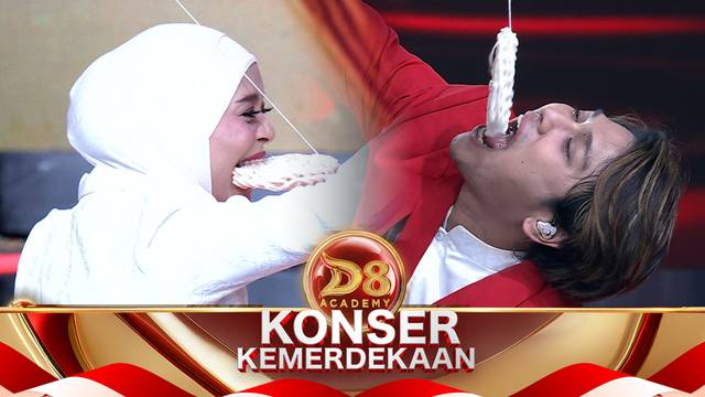 Lomba Makan Kerupuk Terseru! Lesti-Billar Vs Tasya-Redi, Siapakah Paling Kompak? | DA8 Konser Kemerdekaan