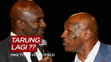 Dua Petinju Legendaris Mike Tyson dan Evander Holyfield Siap Tarung Lagi