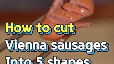 [Food] 5 cute sausage cutting ideas