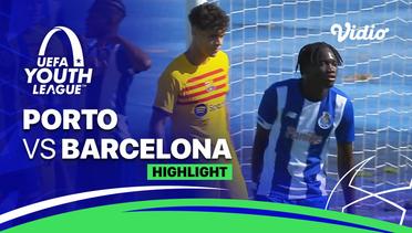 Porto vs Barcelona - Highlights | UEFA Youth League 2023/24