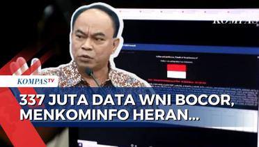 Menkominfo Budi Terheran-Heran, 337 Juta Data WNI Bocor, Lebih Banyak dari Penduduk Indonesia