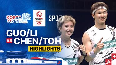 Guo Xin Wa/Li Qian (CHN) vs Chen Tang Jie/Toh Ee Wei (MAS) - Highlights | Korea Open 2024 - Mixed Doubles Final