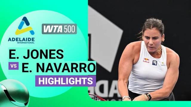 Emerson Jones vs Emma Navarro - Highlight | Highlights WTA 500: Adelaide International 2026