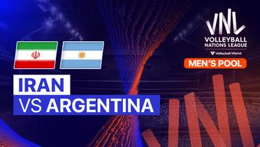 Iran vs Argentina - Full Match | Men's Volleyball Nations League 2024