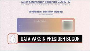 Kemenkes dan Kominfo Bantah Kebocoran Data Vaksin Presiden Jokowi Berasal dari Aplikasi Peduli Lindungi | Liputan 6